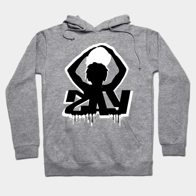 zay cbk teez Hoodie by A6Tz